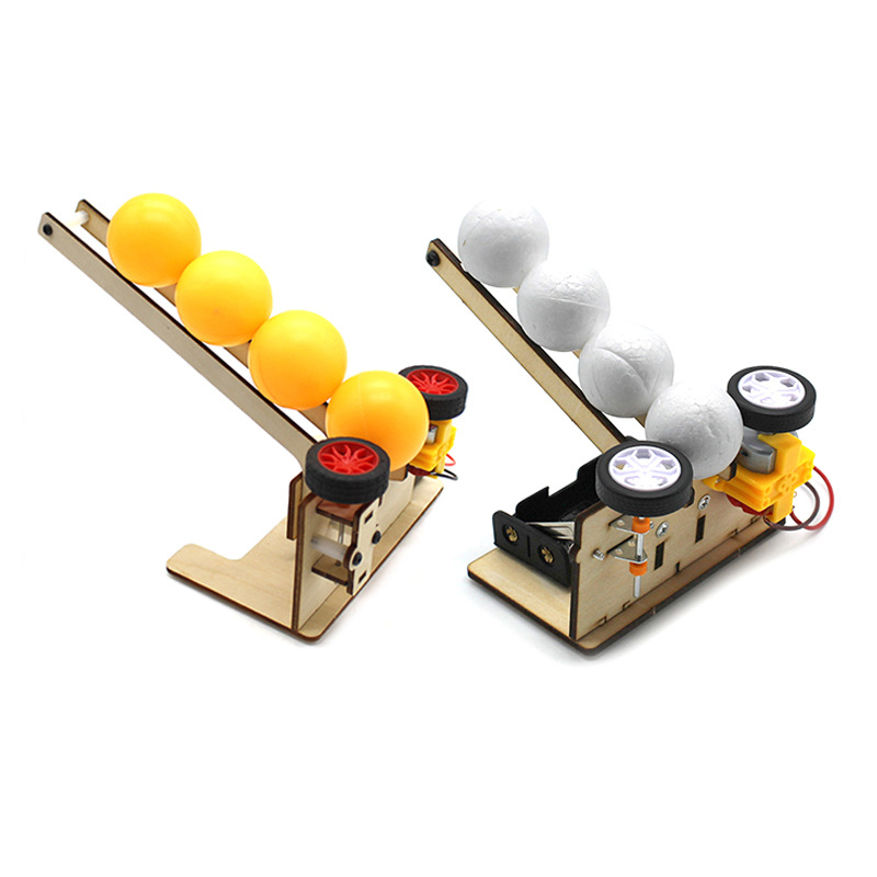 Science Toys Diy - Dispositif de boule à lancement automatique