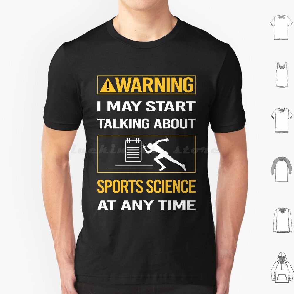 Science And Hobby - Avertissement drôle sport Science t-shirt coton