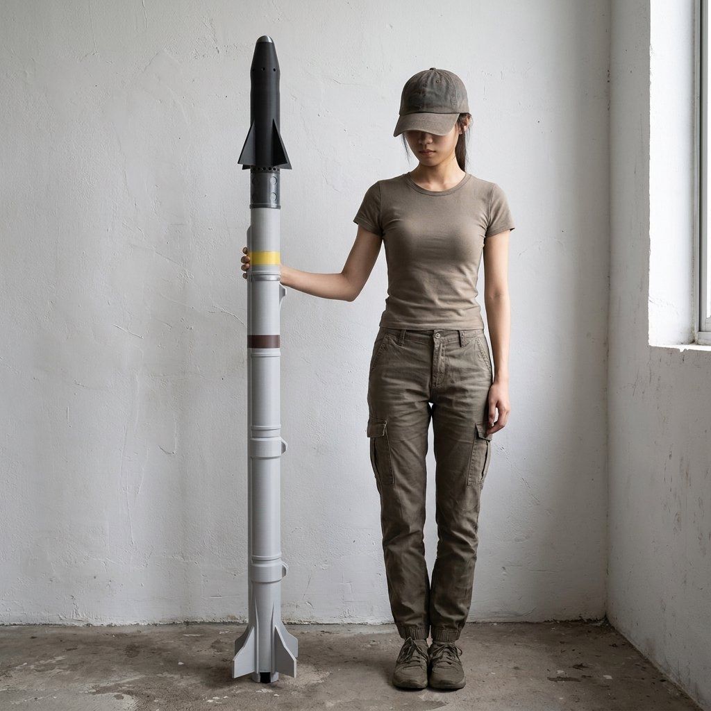 Science Exhibition Models - Modèle de missile AIM-9X Sidewinder de