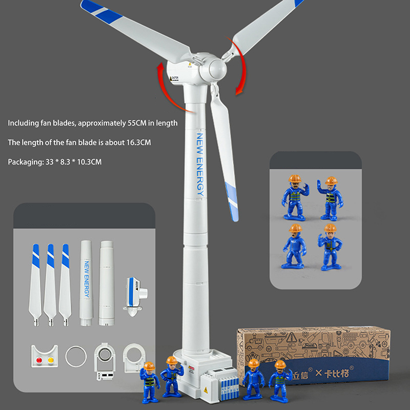 Science Toy - Jouet de simulation de modèle d'éolienne