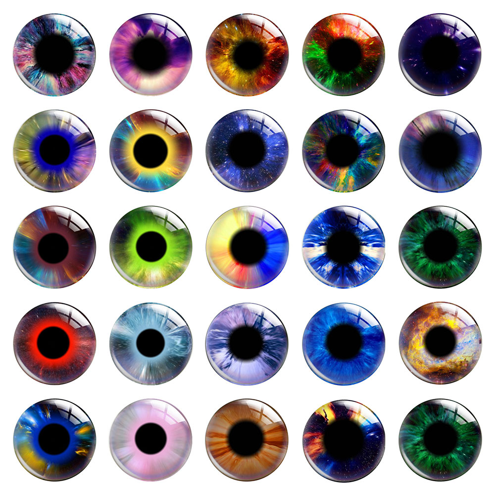 Science Toys Diy - Cabochon en verre rond à dos