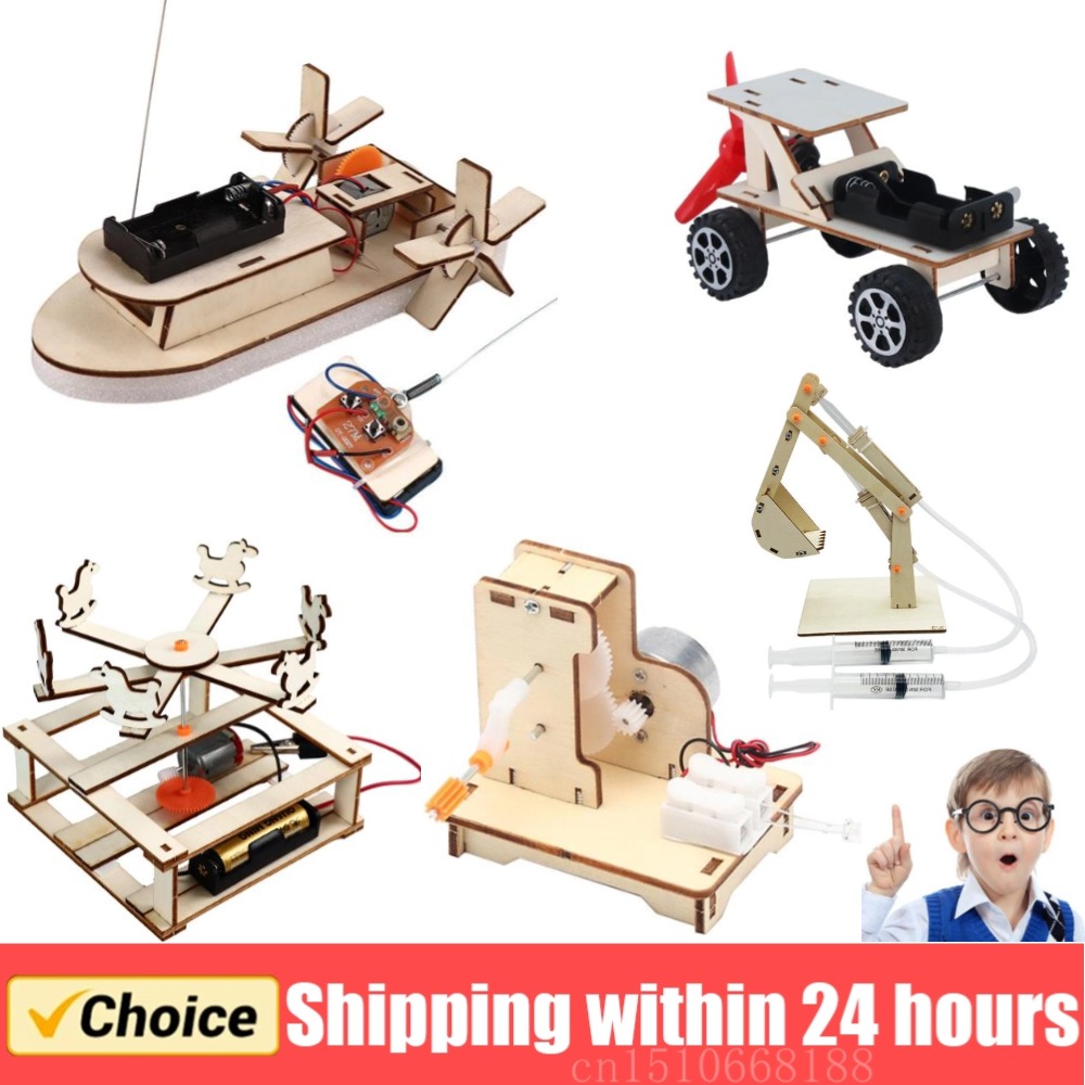 Modèle de bateau en bois à ass - Science Toys Diy avis et prix